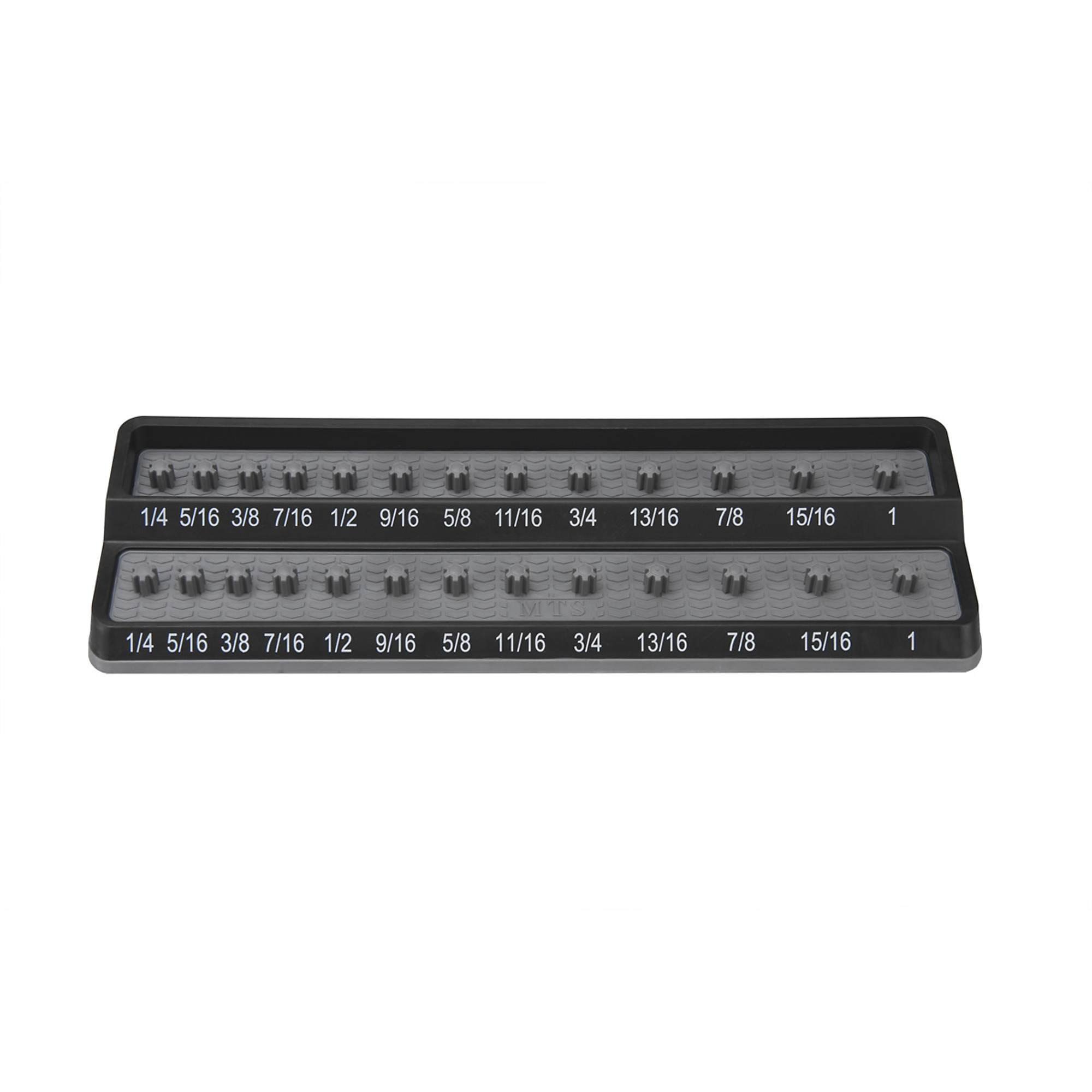Mechanics Time Saver SAE Peg Socket Holder — 3/8in., Gray, Model# MTSPSH38S-GRY